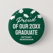 Stolz auf unser Grünes Abitur 2025 Button (Vorderseite)