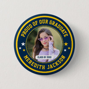 Stolz auf unser individuelles Abschlussfoto Button