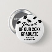 Stolz auf unseren Abschluss 2025 Button (Vorne & Hinten)