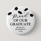 Stolz auf unseren Graduate Abschluss Button (Vorderseite)
