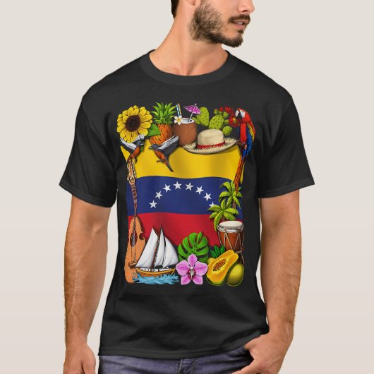 Stolz auf Venezuela T-Shirt (Vorderseite)