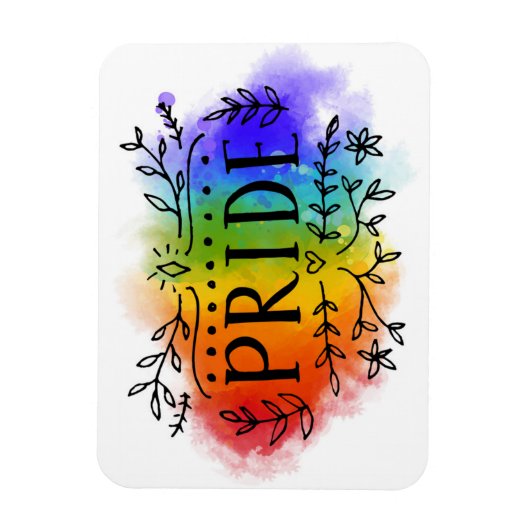 Stolz auf Wasserfarbe Magnet (Vertikal)