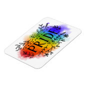 Stolz auf Wasserfarbe Magnet (Linke Seite)