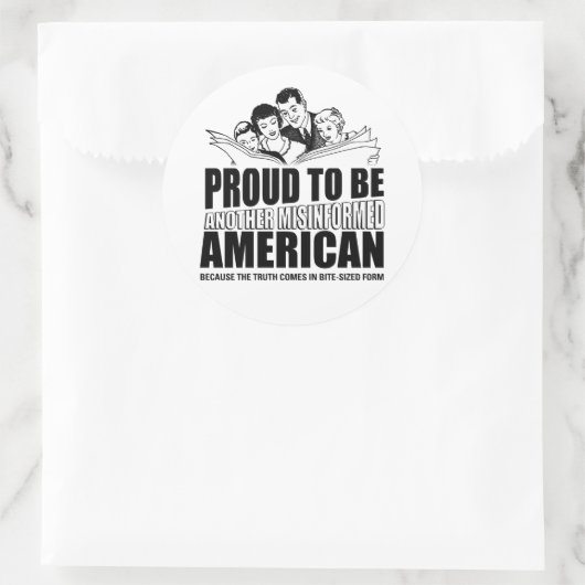 Stolz - Aufkleber (Tasche)