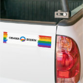 Stolz-Aufkleber Obama Biden 2012 Autoaufkleber (Auf Lkw)