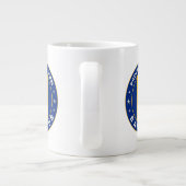 Stolz aus Barbados Jumbo-Tasse (Rückseite)