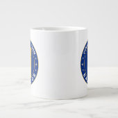 Stolz aus Barbados Jumbo-Tasse (Vorderseite)
