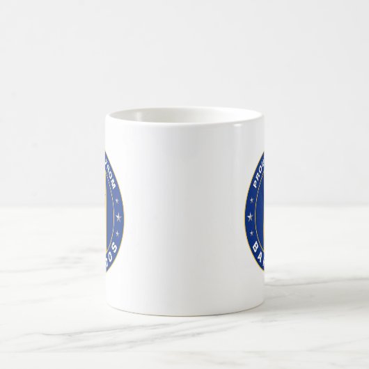Stolz aus Barbados Kaffeetasse (Mittel)