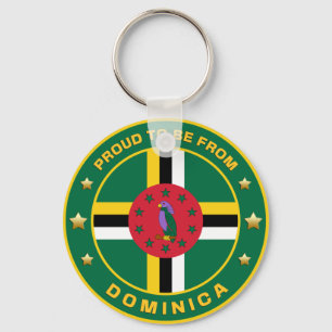 Stolz aus Dominica Schlüsselanhänger