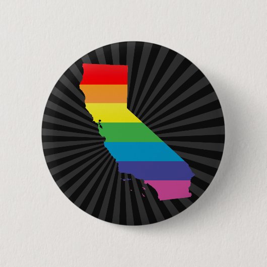 Stolz aus Kalifornien. Button (Vorderseite)