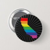 Stolz aus Kalifornien. Button (Vorne & Hinten)