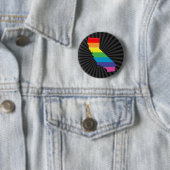 Stolz aus Kalifornien. Button (Beispiel)