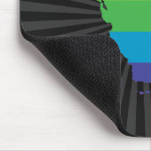 Stolz aus Kalifornien. Mousepad (Ecke)