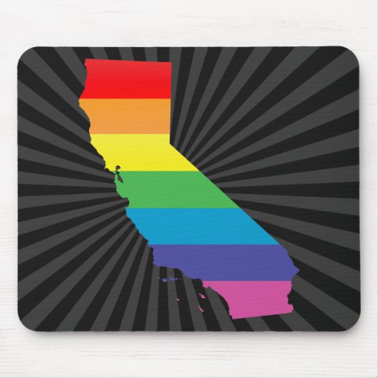 Stolz aus Kalifornien. Mousepad (Vorne)