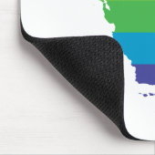 Stolz aus Kalifornien. Mousepad (Ecke)