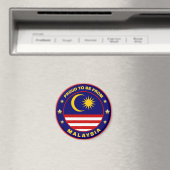 Stolz aus Malaysia Magnet (In Situ (Geschirrspüler))