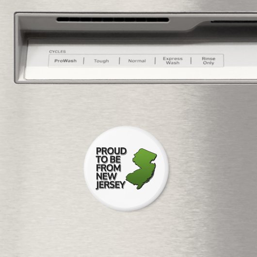 Stolz aus New Jersey Magnet (In Situ (Geschirrspüler))