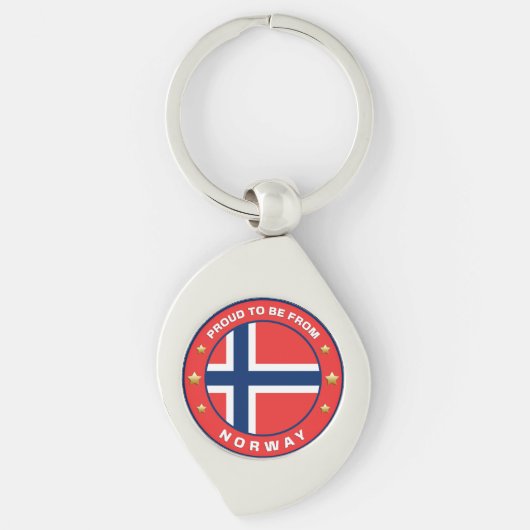 Stolz aus Norwegen Schlüsselanhänger (Vorderseite)