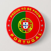 Stolz aus Portugal Button (Vorderseite)