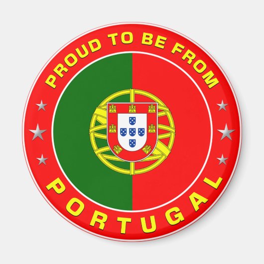 Stolz aus Portugal Magnet (Vorne)