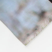 Stolz ausschreitender Sandhügelkranich Fleecedecke (Ecke)