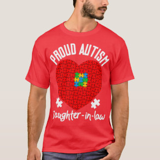 Stolz Autismus Daughterinlaw Familienkonfektionier T-Shirt