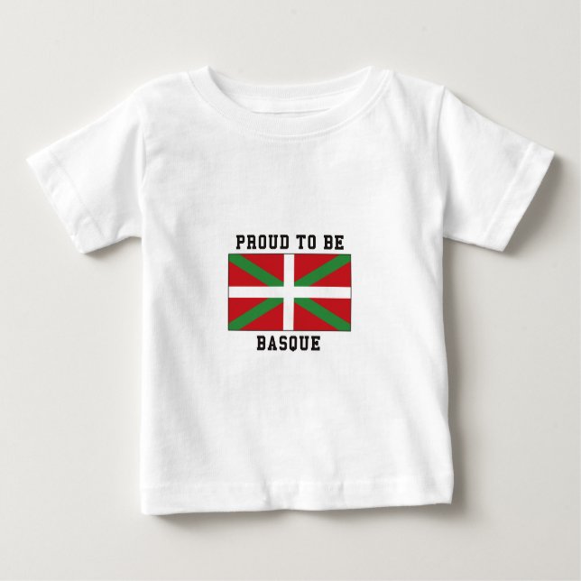 Stolz, baskisch zu sein baby t-shirt (Vorderseite)