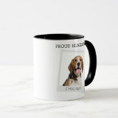 Stolz Beagle Hund Mama Personalisiertes Foto Heimt Tasse (VorderseiteRechts)