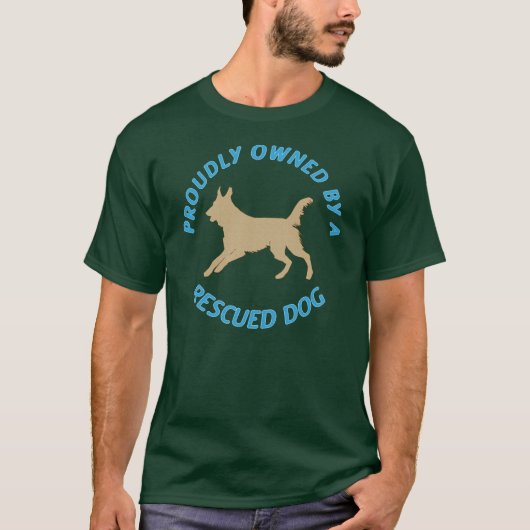 Stolz besessen durch einen Rettungs-Hund 37 T-Shirt (Vorderseite)