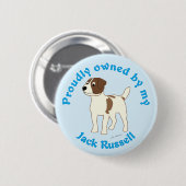 Stolz besessen durch meinen Jack-Russell-Terrier Button (Vorne & Hinten)