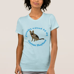Stolz besessen durch meinen Schäferhund T-Shirt
