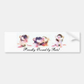 Stolz besessen durch Ratten! Autoaufkleber (Vorne)