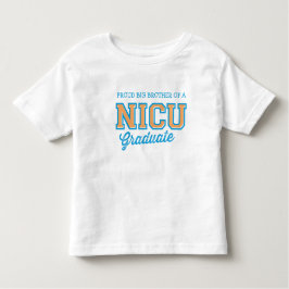 Stolz Big Brother eines NICU Graduate T - Shirt