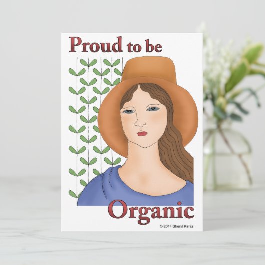 Stolz Bio sein (Stehend Vorderseite)