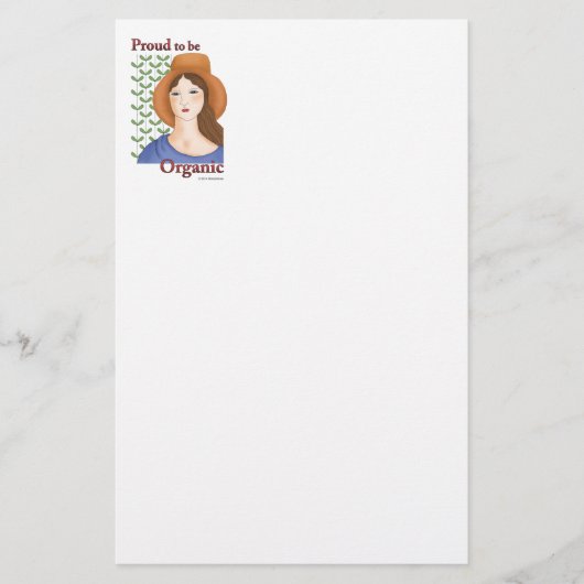 Stolz Bio sein Briefpapier (Vorderseite)