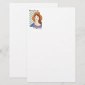 Stolz Bio sein Briefpapier (Vorne/Hinten)