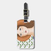 Stolz Bio sein Gepäckanhänger (Vorderseite vertikal)