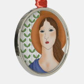 Stolz Bio sein Silbernes Ornament (Rechts)