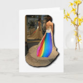 Stolz-Braut-Gruß-Karte Karte (Gelbe Blume)