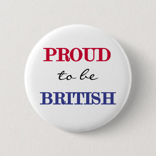 Stolz, britisch zu sein button