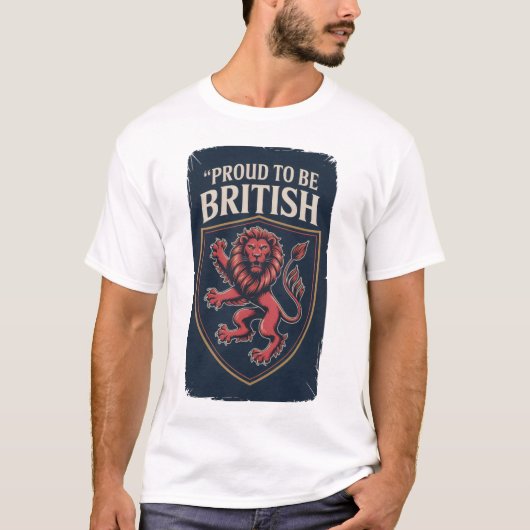 Stolz, Britisch zu sein T-Shirt (Vorderseite)