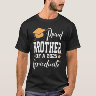 Stolz Brother eine Klasse von 2025 Graduate Dinosa T-Shirt
