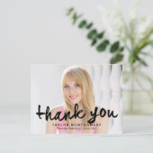 Stolz Brushed Abschluss Vielen Dank Postcard Postkarte (Stehend Vorderseite)