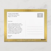 Stolz Brushed Abschluss Vielen Dank Postcard Postkarte (Rückseite)