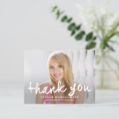 Stolz Brushed Abschluss Vielen Dank Postcard Postkarte (Stehend Vorderseite)