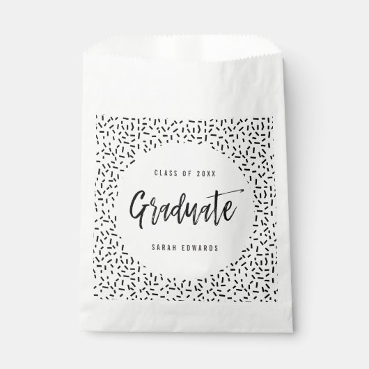 Stolz Brushed Graduation Party Gunst Bags Geschenktütchen (Vorderseite)