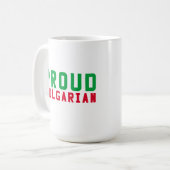 stolz Bulgarisch Kaffeetasse (Vorderseite Links)