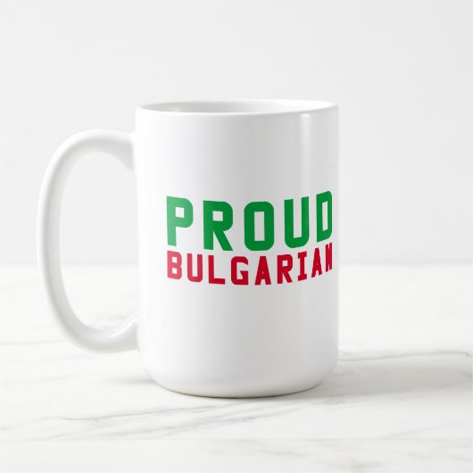 stolz Bulgarisch Kaffeetasse (Links)