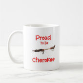 Stolz, Cherokee zu sein Kaffeetasse (Links)