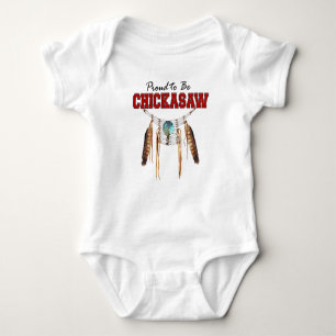 Stolz, Chickasaw-Baby-Bodysuit zu sein Baby Strampler
